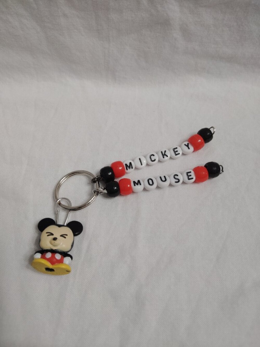 Disney Doorable Squishalot Mickey Mouse  Handmade Beaded